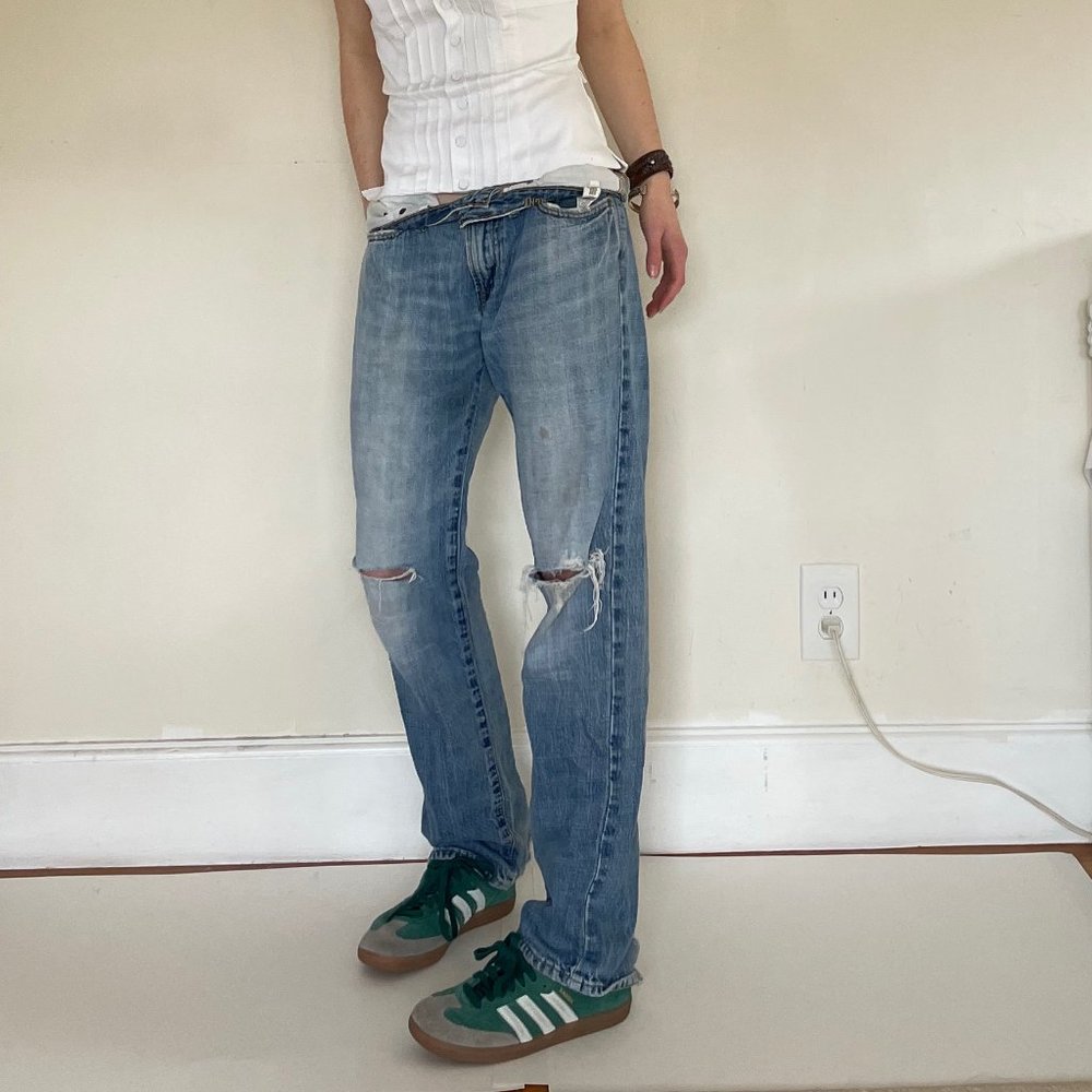 straight leg jeans